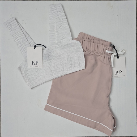 Rachel Parcell Pants - Rachel Parcell NWT Women's Blush  Shorts Top Set